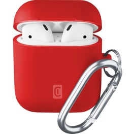 Θήκη Ακουστικών Cellular Line για Apple AirPods - Κόκκινη
