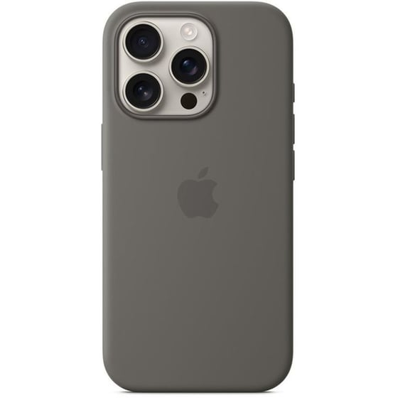 Θήκη Apple iPhone 16 Pro - Silicone Case with MagSafe - Stone Gray image 1