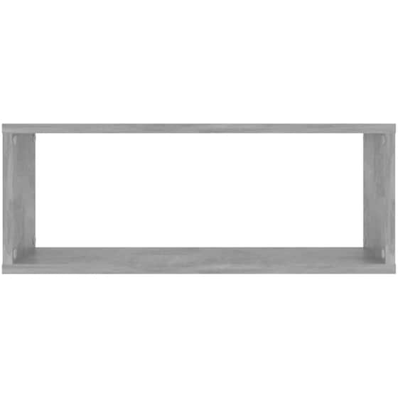Ράφια Τοίχου VidaXL από Μοριοσανίδα 60x15x23 cm 2 Τμχ - Γκρι image 3