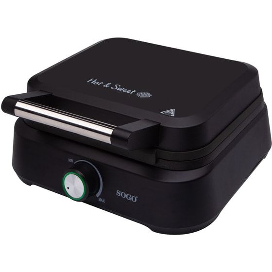 Βαφλιέρα SOGO WAF-SS-7235 2 Θέσεων 1500 W Μαύρο image 0