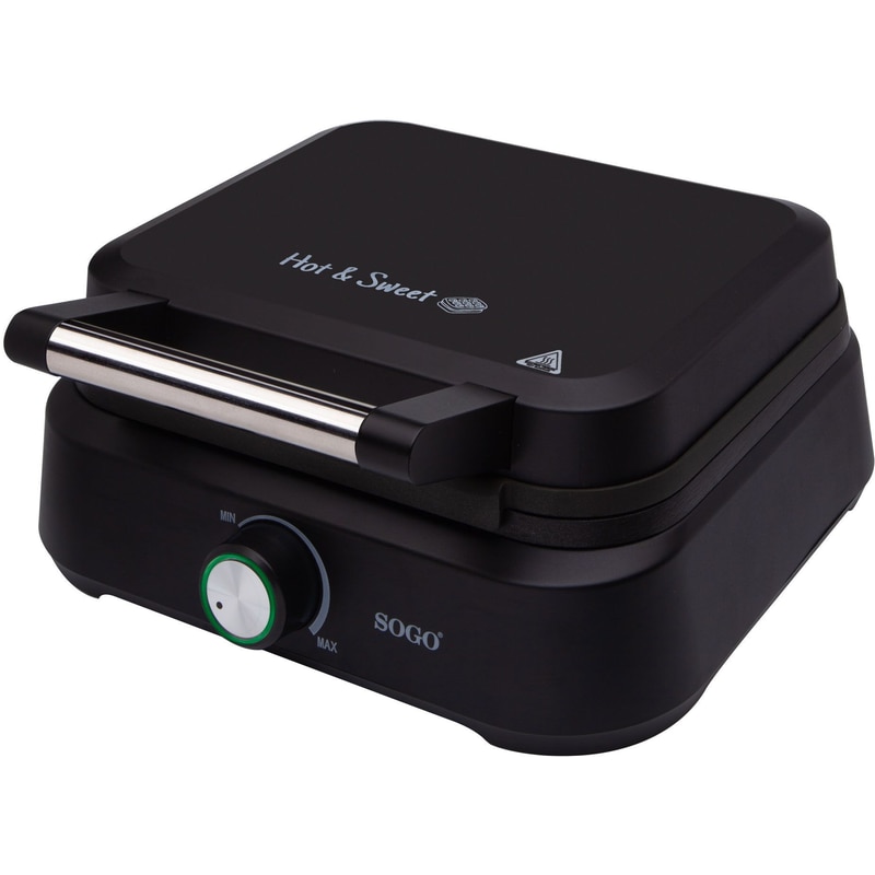 SOGO Βαφλιέρα SOGO WAF-SS-7235 2 Θέσεων 1500 W Μαύρο