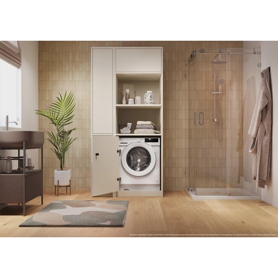 CANDY BC449M4D8J-S 9 kg 1.400 Στροφές με WiFi Εντοιχιζόμενο Πλυντήριο Ρούχων image 5