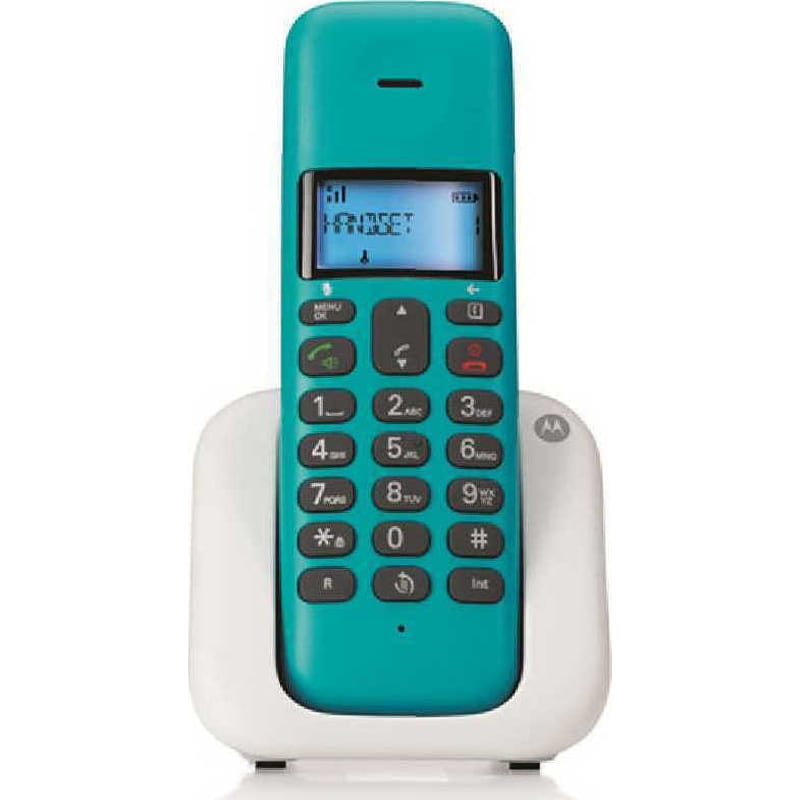 Ασύρματο Τηλέφωνο Motorola T301 Τυρκουάζ