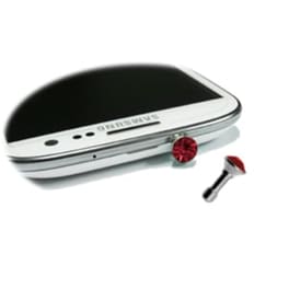 Βύσμα Anti-Dust Volte-Tel Diamond Ball 3.5mm Jack - Red