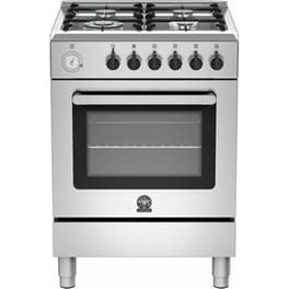 LA GERMANIA RI64C61TCX(GPL) 56 Lt Inox Κουζίνα Μεικτή Υγραερίου
