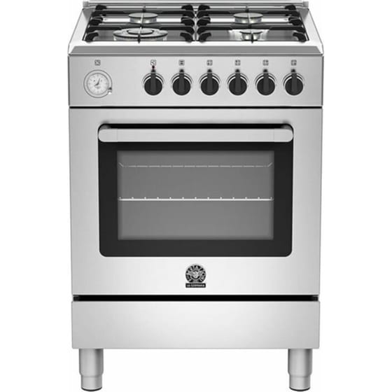 LA GERMANIA RI64C61TCX(GPL) 56 Lt Inox Κουζίνα Μεικτή Υγραερίου image 0