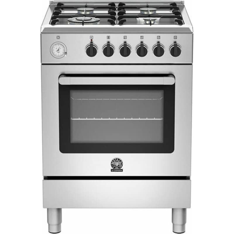 LA GERMANIA LA GERMANIA RI64C61TCX(GPL) 56 Lt Inox Κουζίνα Μεικτή Υγραερίου