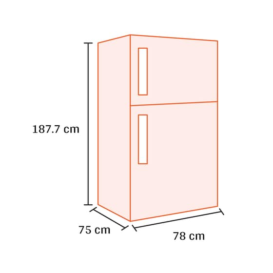 WHIRLPOOL WHD2 6553 X5E No Frost 557 Lt Inox Δίπορτο image 1