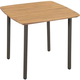 Τραπέζι Εξωτερικού Χώρου VidaXL από Ξύλο 80x80x72 cm - Καφέ
