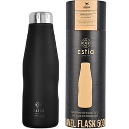Θερμός Estia Home Art Save The Aegean Midnight Black 500 ml