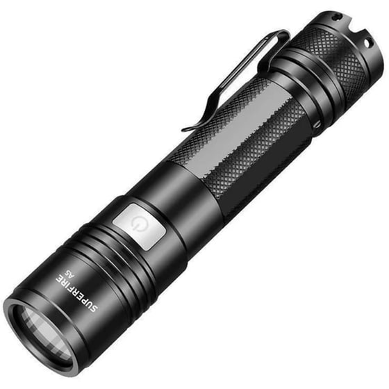 Φακός Superfire A5 365NM UV - Black image 0