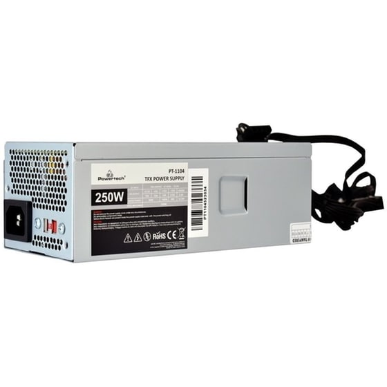 Τροφοδοτικό Υπολογιστή Powertech PT-1104 250W TFX 80mm Fan - Μαύρο image 0