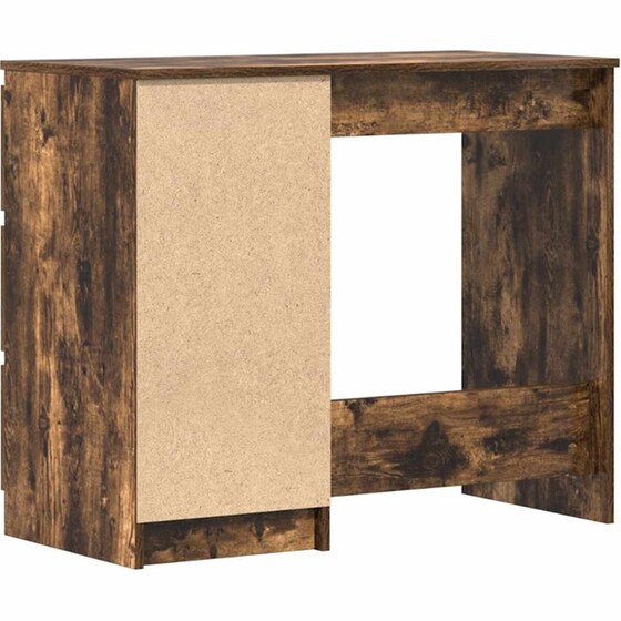 Γραφείο VidaXL από Επεξεργασμένο Ξύλο 90x45x76 cm - Καπνιστή Δρυς image 6