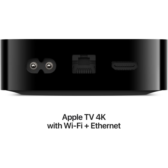 Apple TV 4K Wi‑Fi + Ethernet 128GB - Μαύρο image 3