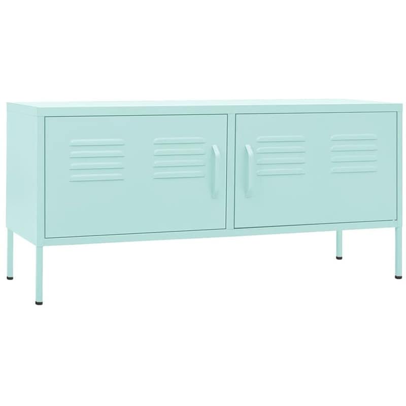 Έπιπλο Τηλεόρασης VidaXL Ατσάλι 105x35x50cm - Μέντα VIDAXL