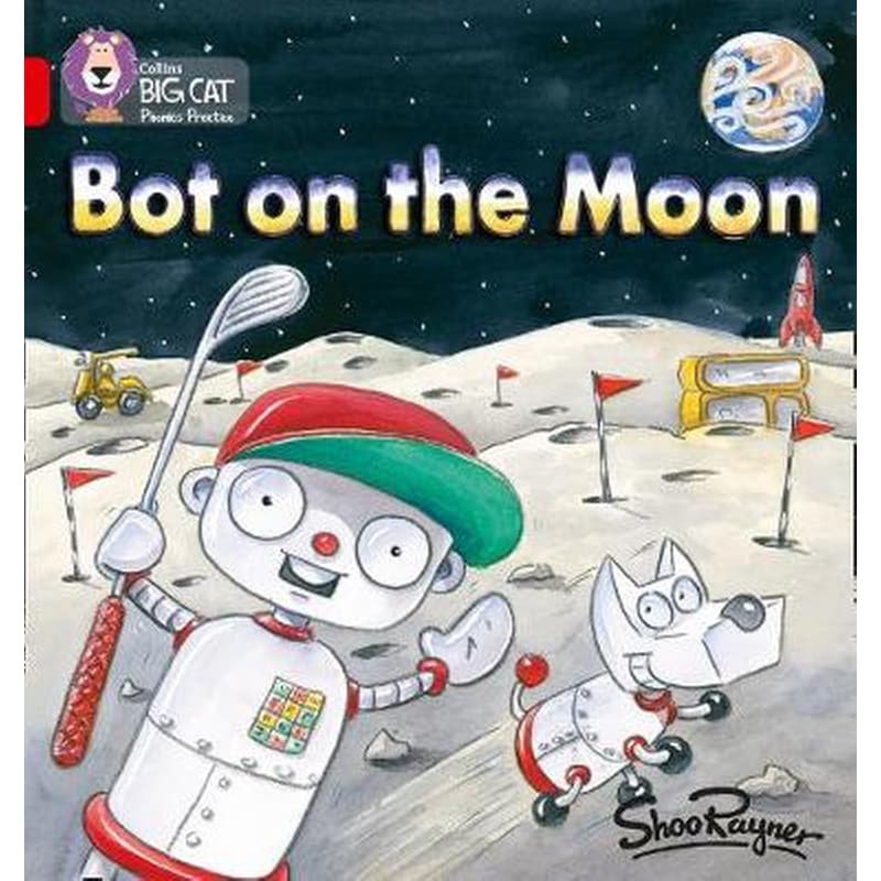 Bot on the Moon Red B/Band 02b