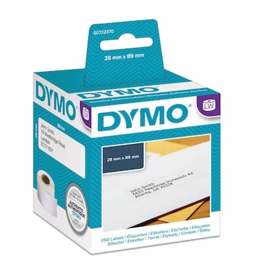 Dymo 99010 Lw Euro Label 89x28mm (dymo99010) (2 Ρολά) image 0
