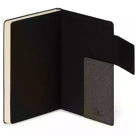 Σημειωματάριο Legami Ριγέ Medium Deep Graphite image 6