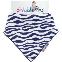 Σαλιάρα-Μπαντάνα Sock Ons Dribble Ons Zebra