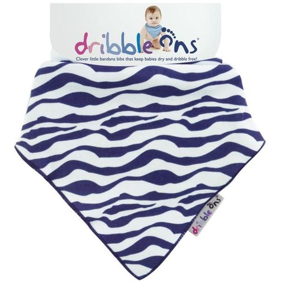 Σαλιάρα-Μπαντάνα Sock Ons Dribble Ons Zebra image 0