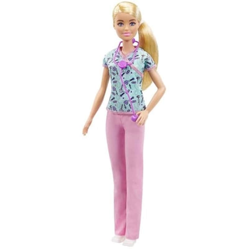 Mattel Barbie Nurse Blonde (gtw39)
