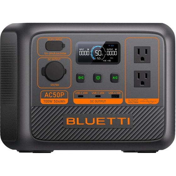 Bluetti Power Station AC50P 504Wh - Μαύρο image 5
