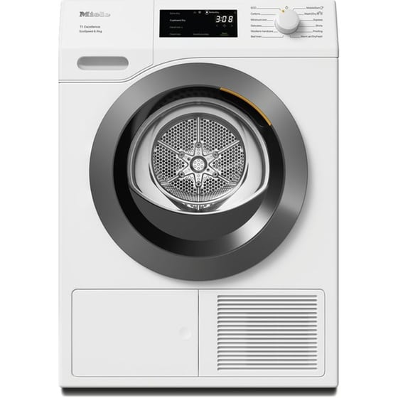 MIELE TEC655WP EcoSpeed 8 kg με Αντλία Θερμότητας Λευκό Στεγνωτήριο Ρούχων image 0