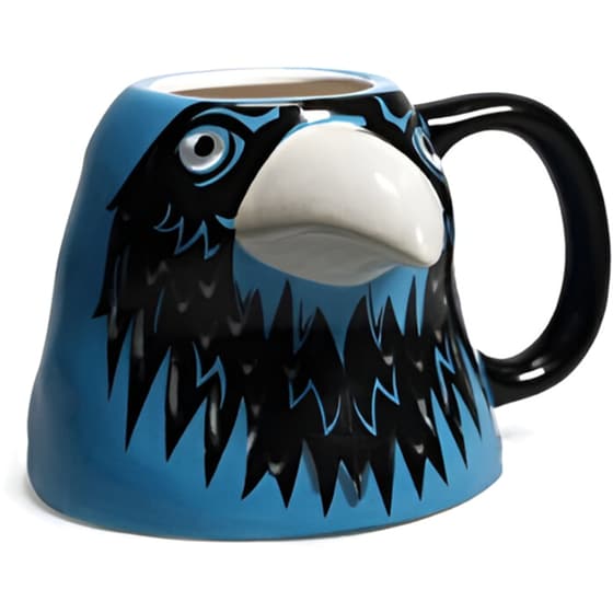 Κούπα 3D Half Moon Bay Harry Potter Ravenclaw Eagle Κεραμική 350 ml - Μπλε/Μαύρο image 1