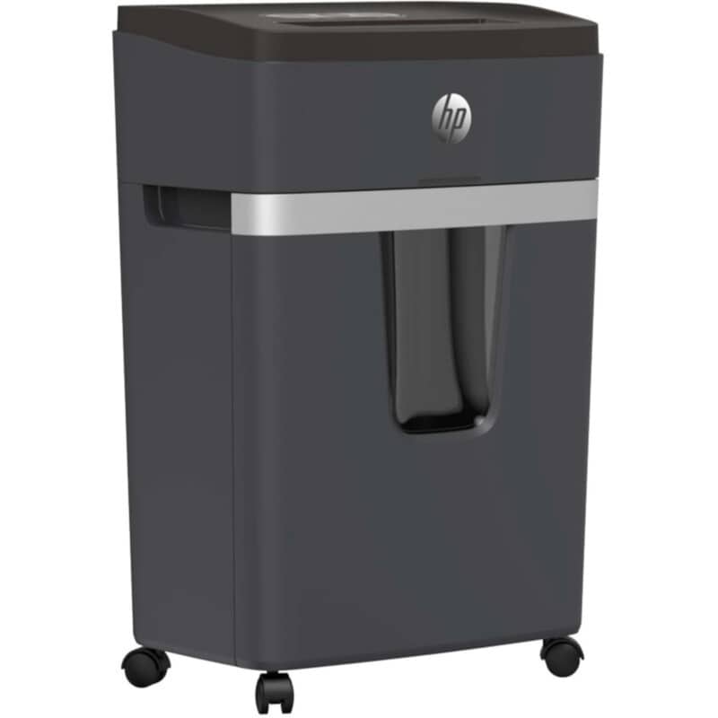HP HP Pro Shredder 12MC – 2814 Καταστροφέας εγγράφων με συνδετήρες και καρτών Micro Cut P5 – 12 x A4 – 25L