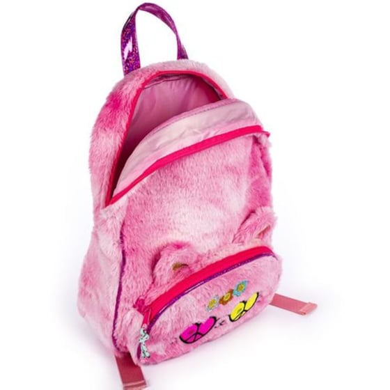 Τσάντα Πλάτης Tcd Made For Kids Groovy Feelings 2 Θηκών Φούξια image 3