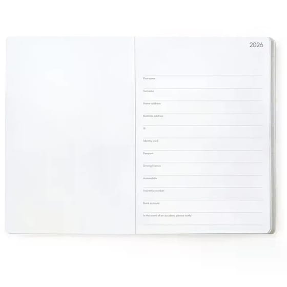 Ημερολόγιο Εβδομαδιαίο Legami 2026 12Μ Medium Photo Travel Sticke image 1