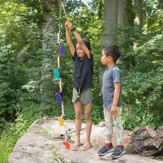 Ξύλινο Επιτραπέζιο Παιχνίδι Ψαρέματος BS Toys Ψάρεμα Καβουριού image 3