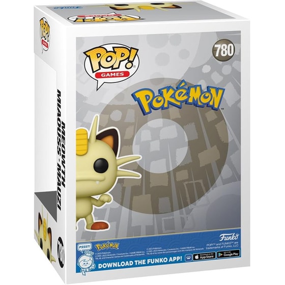 Funko Pop! Games - Pokemon - Meowth #780 image 2