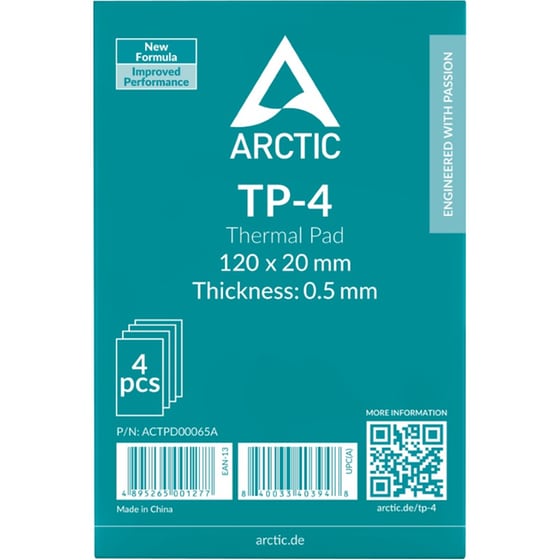 PC Cooling Arctic TP-4 120x20x0.5mm image 1