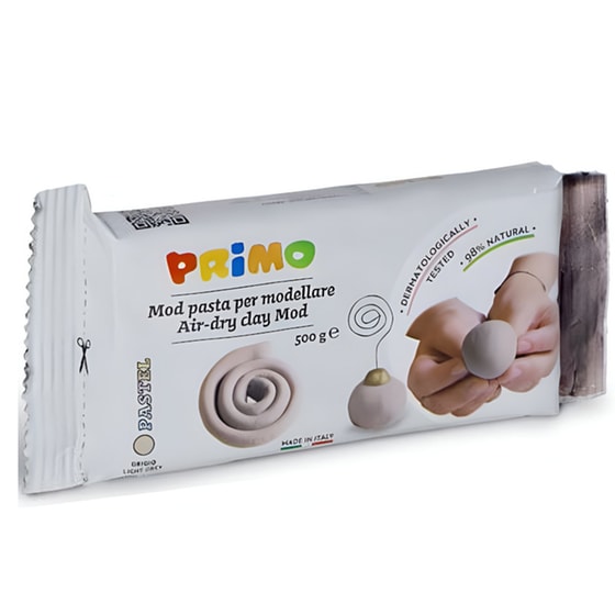Πηλός Primo Morocolor 500gr Παστέλ Γκρι image 0