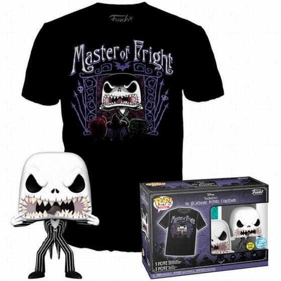 Funko Pop! Box - Disney - The Nightmare Before Christmas - Jack Skellington POP! με T-Shirt (S) image 0