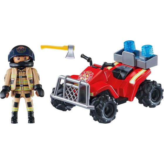 PLAYMOBIL® City Action Πυροσβέστης με γουρούνα 4x4 (71090) image 1