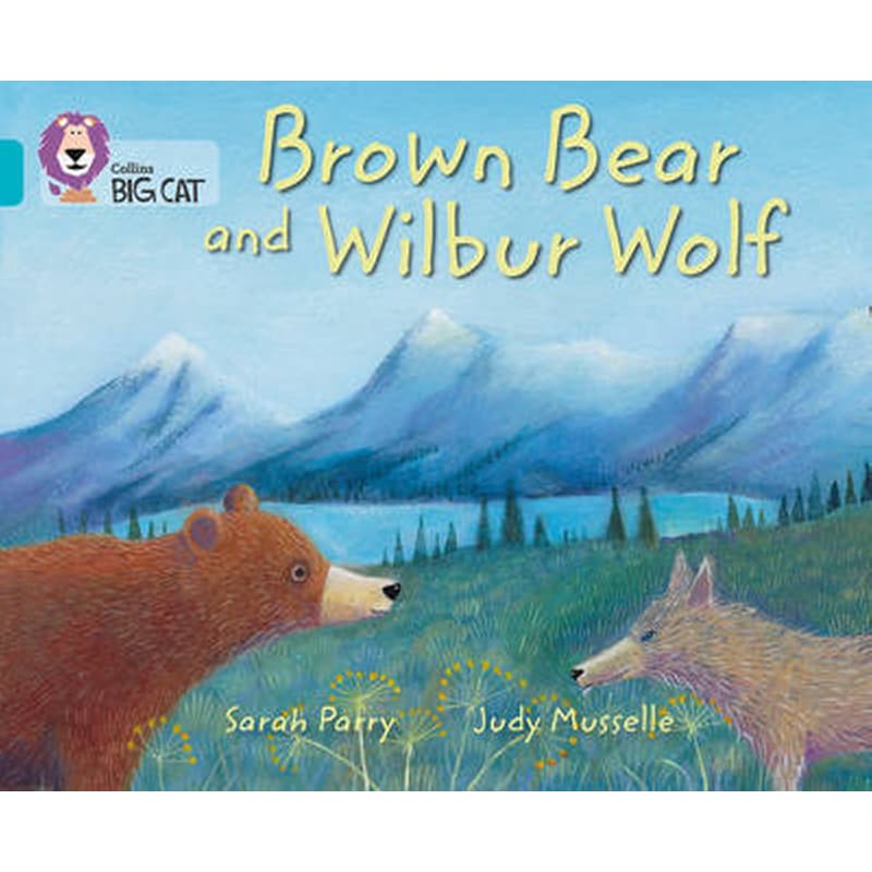 Brown Bear and Wilbur Wolf Brown Bear and Wilbur Wolf- Band 07/Turquoise
