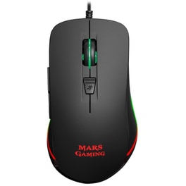 Mars Gaming MM118 Gaming Ενσύρματο Ποντίκι - Μαύρο