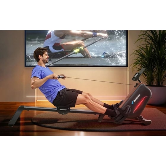 MERACH MR-R15B1-EU Κωπηλατική για Χρήστες έως 158 kg Μαύρο image 4