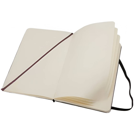 Σημειωματάριο Moleskine Μαύρο Large (1 Τεμάχιο) image 2