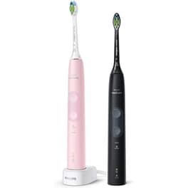 Σετ Ηλεκτρικές Οδοντόβουρτσες PHILIPS Sonicare ProtectiveClean 4500 - Μαύρο/Ροζ