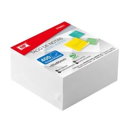 Κύβος Σημειώσεων MP 85x85 mm Λευκό (400 Φύλλων - 1 Τεμάχιο)