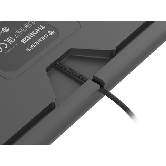 Genesis Thor 303 Gaming Μηχανικό Ενσύρματο USB Πληκτρολόγιο RGB Μαύρο (US) image 7