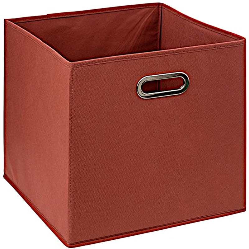 5FIVE Κουτί Αποθήκευσης Five Storage Sienne 138885l Υφασμάτινο 31x31x31 cm - Τερακότα