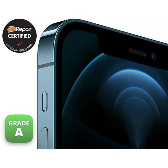 Μεταχειρισμένο Apple iPhone 12 Pro Max 512GB Pacific Blue second go Certified by iRepair image 3