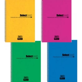 Τετράδιο Σπιράλ SALKO Β5 Select 60 Φύλλων (1 Τεμάχιο)