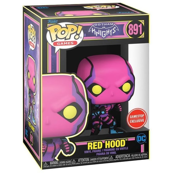 Funko Pop! Games - DC Super Heroes - Gotham Knights - Red Hood #891 image 1