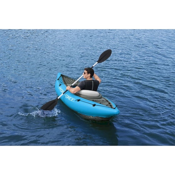 Καγιάκ Φουσκωτό Μονοθέσιο Bestway Hydro-Force 275cm - Γαλάζιο/ Γκρι image 1