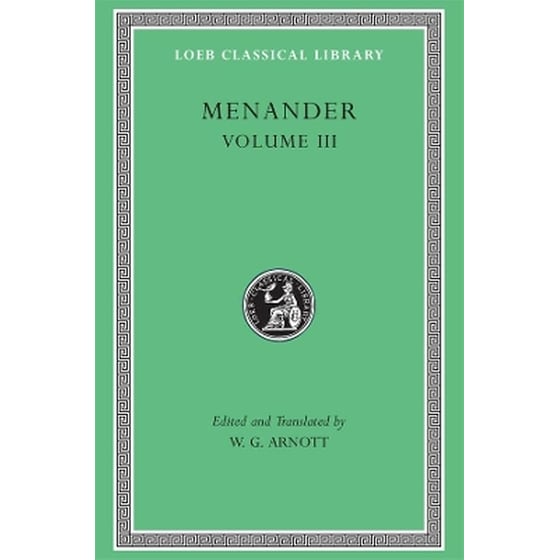 Menander, Volume III image 0